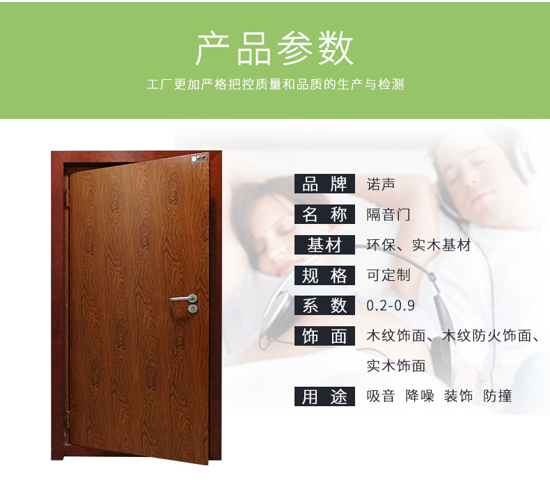 隔音門參數(shù)